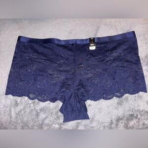 Torrid Navy Lace Cheeky Panties